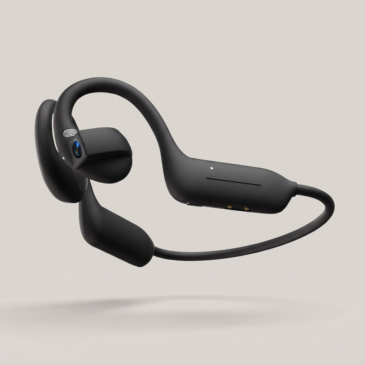 ChairClips open-ear POV camera headset in black